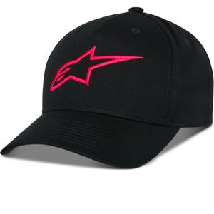 Alpinestars Ageless Snapback cepure melna-sarkana