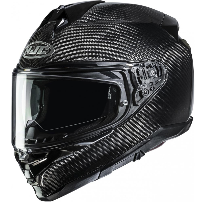 Pilna izmēra motocikla ķivere HJC F72 Carbon Solid melna