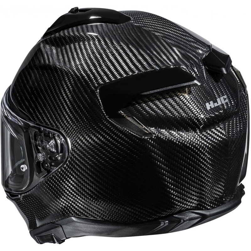 Pilna izmēra motocikla ķivere HJC F72 Carbon Solid melna