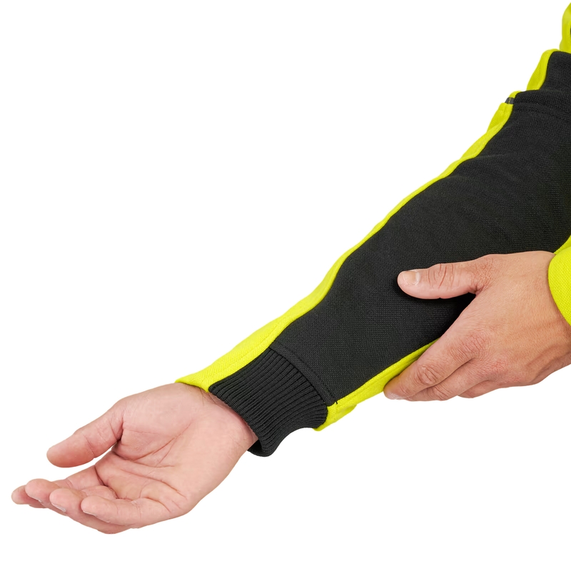 Motocikla jaka ar kapuci Shima Daybreaker black-fluo yellow
