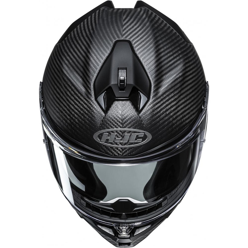 HJC F72 Carbon Solid pilnas sejas motocikla ķivere matēta melna