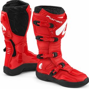 Forma Traction motokrosa zābaki sarkani-melni-balti