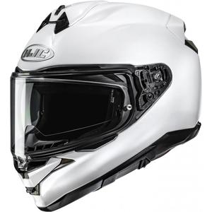 Pilna sejas motocikla ķivere HJC F72 Solid pērļu balta