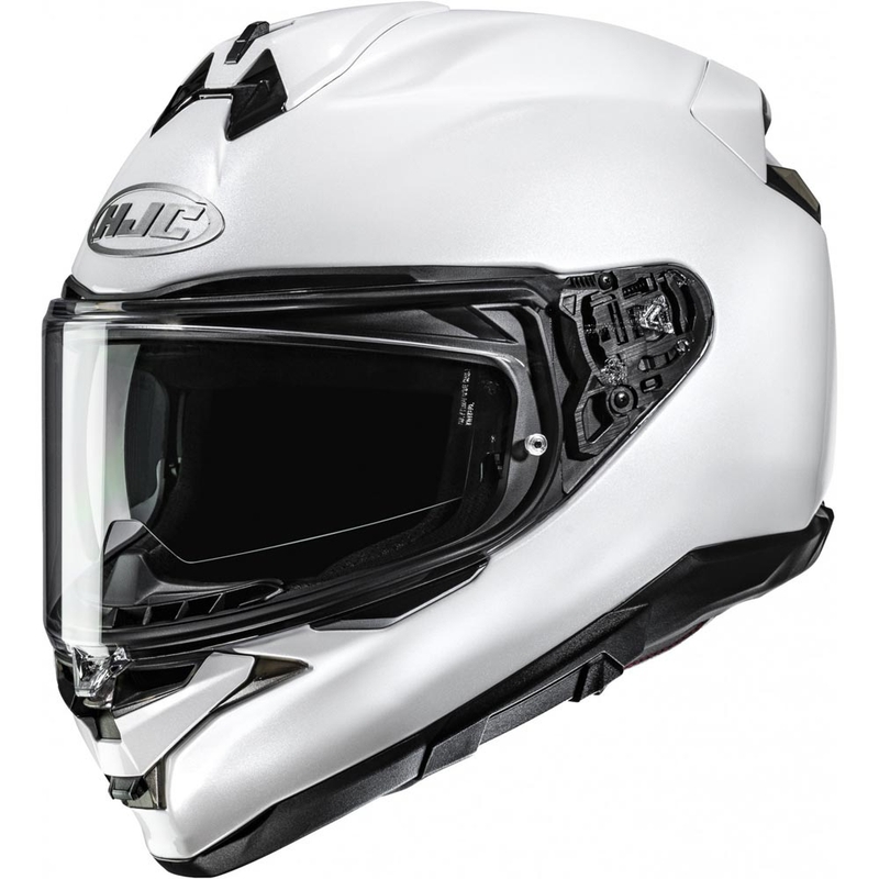 Pilna sejas motocikla ķivere HJC F72 Solid pērļu balta