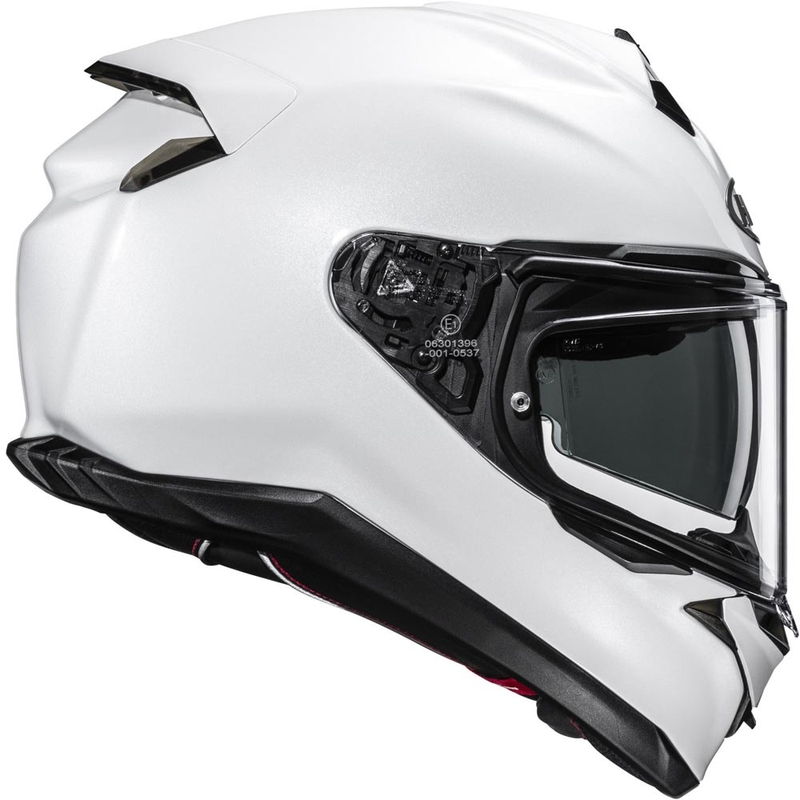 Pilna sejas motocikla ķivere HJC F72 Solid pērļu balta