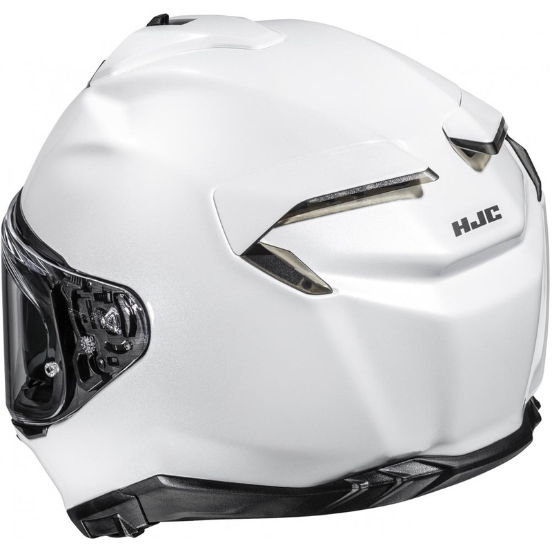 Pilna sejas motocikla ķivere HJC F72 Solid pērļu balta