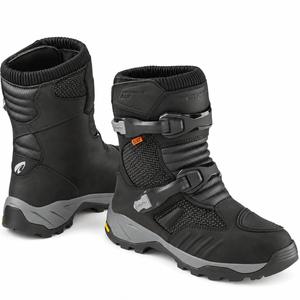 Forma Adventure Air Low Dry motocikla zābaki, melni