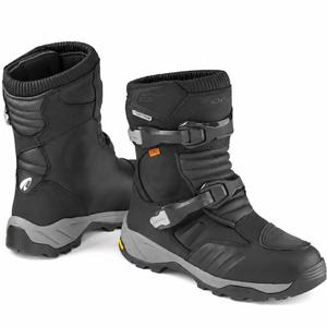 Forma Adventure Pro Low Dry motocikla zābaki, melni