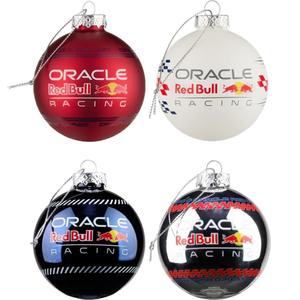Ziemassvētku rotājumu komplekts Oracle Red Bull Racing krāsains 4 gab.
