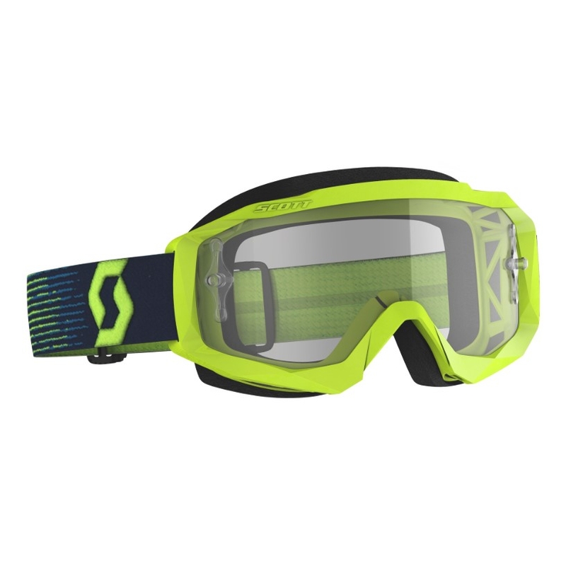 Motokrosové brýle SCOTT Hustle X MX žluto-modré
