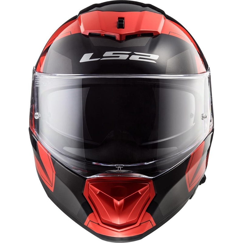 Integrální přilba na motorku LS2 FF390 Breaker Physics černo-červená