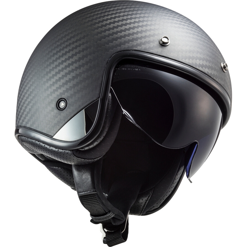 Atvērtā moto ķivere LS2 OF601 Bob C Carbon