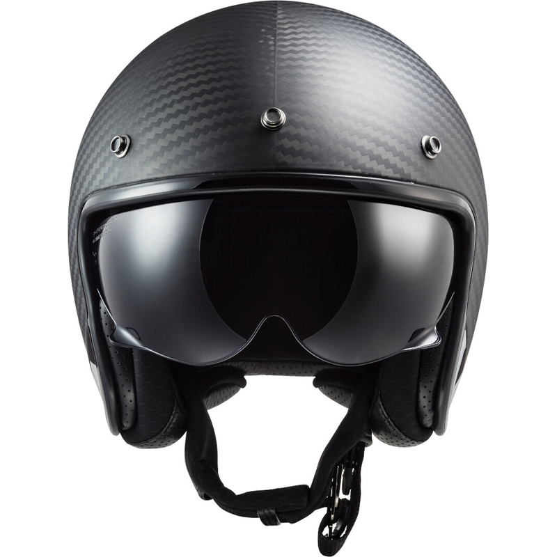 Atvērtā moto ķivere LS2 OF601 Bob C Carbon