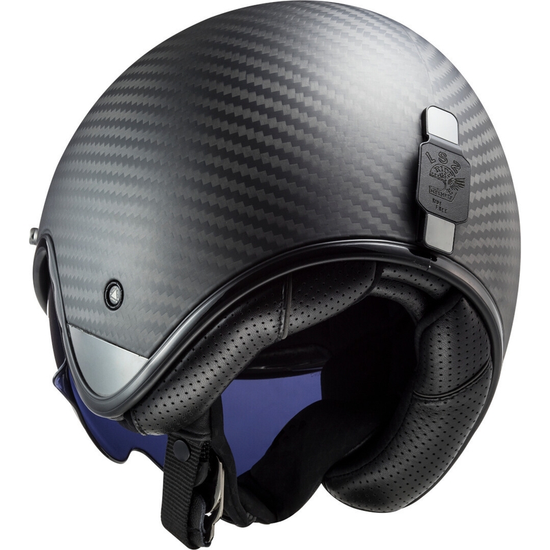 Atvērtā moto ķivere LS2 OF601 Bob C Carbon