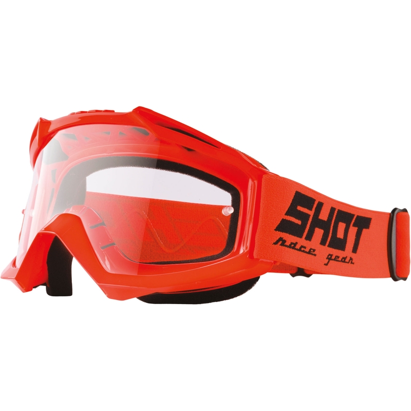 Motokrosové brýle Shot Assault Solid fluo oranžové