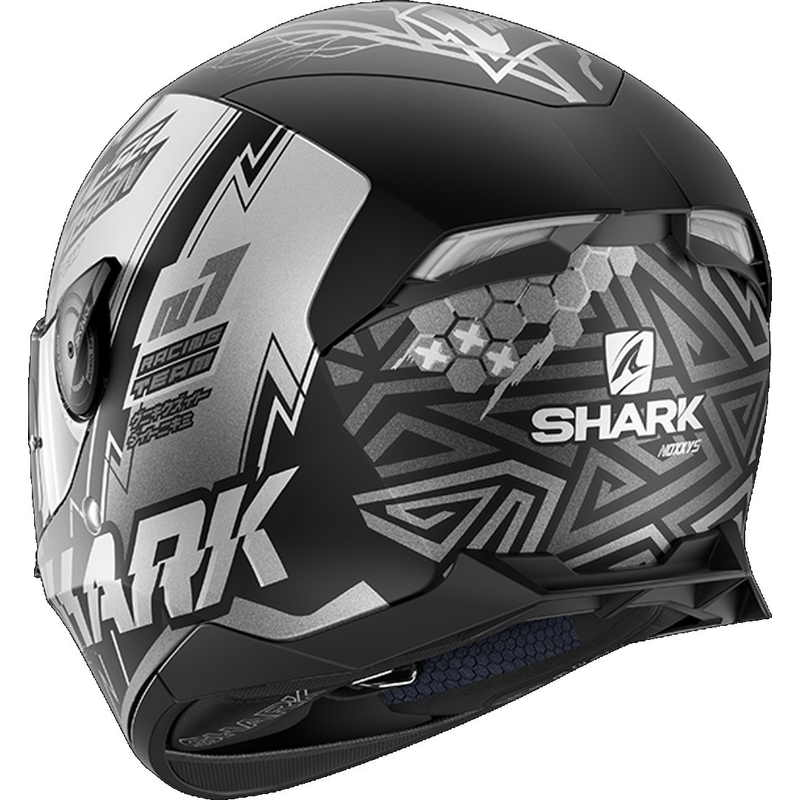 Integrální přilba SHARK SKWAL 2.2 Noxxys černo-šedo-stříbrná