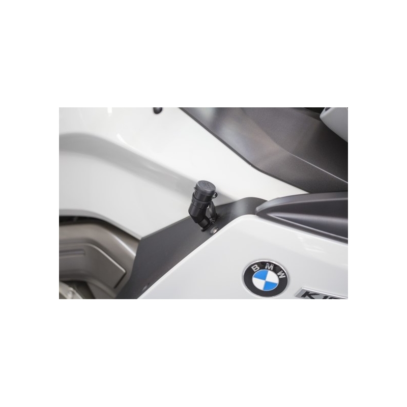 DIN adapteris Interphone ar 2x USB izeju motocikliem, 2A