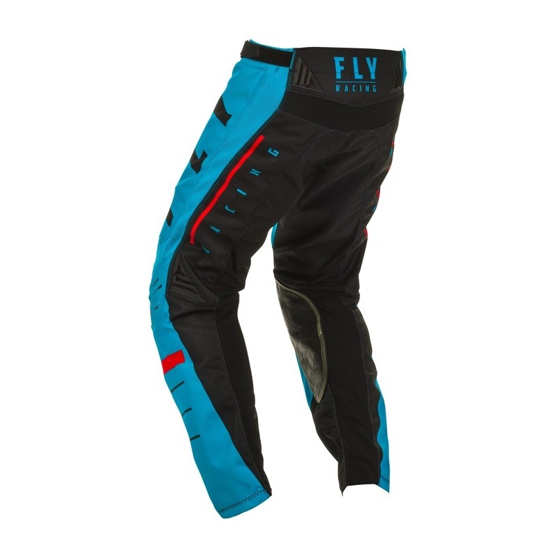 Motokrosové kalhoty FLY Racing Kinetic K120 modro-černo-červené