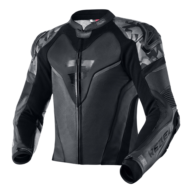 Rebelhorn Rebel motocikla jaka, melna, izpārdošana