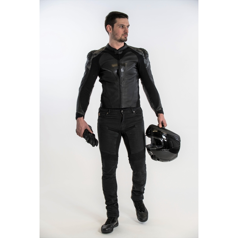 Rebelhorn Rebel motocikla jaka, melna, izpārdošana