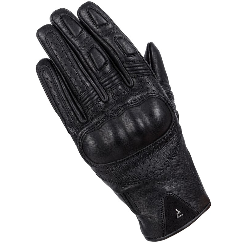 Sieviešu motocikla cimdi Rebelhorn Thug II black perforēti
