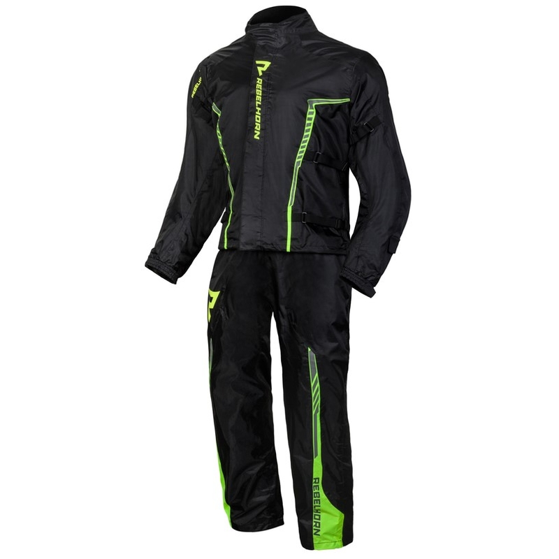 Rebelhorn Patrol Black-Fluo Yellow motocikla jaka