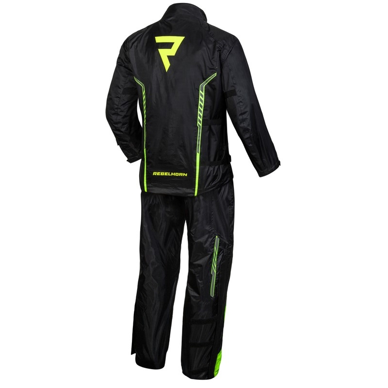Rebelhorn Patrol Black-Fluo Yellow motocikla jaka