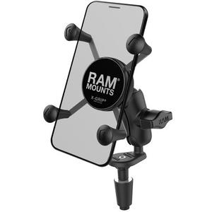 RAM Mounts X-Grip mobilā tālruņa turētājs ar kakla stiprinājumu motocikla stūrei