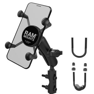 RAM Mounts X-Grip mobilā tālruņa turētājs ar bremžu/sajūga sviras/skrūves stiprinājumu