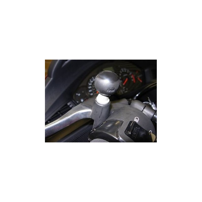 RAM stiprinājumi stūres stiprinājumam ar 1" tapu un M10x1,25 skrūvēm