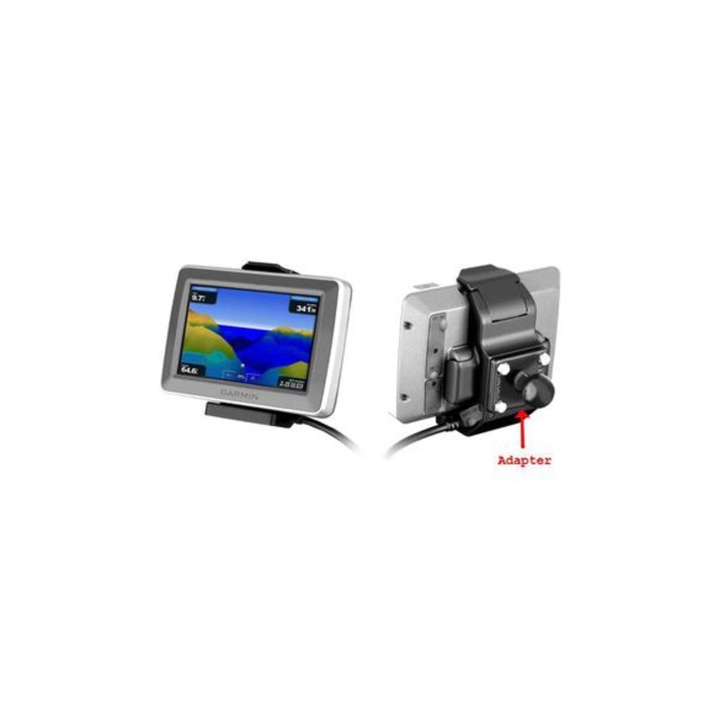 RAM stiprinājumi Taisnstūra adapteris ar 1" tapu