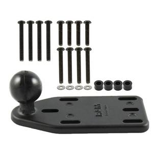 RAM stiprinājumi motociklu bremžu šķidruma rezervuāram ar 1" tapu sānos