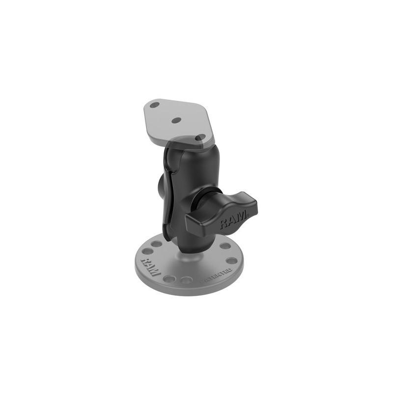 RAM stiprinājumi 1" lodveida tapām - 60 mm