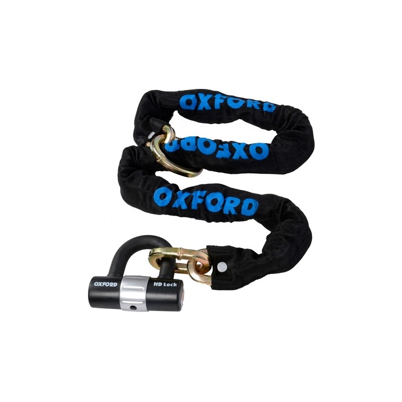 Řetězový zámek na motocykl Oxford HD Loop 1,2 m