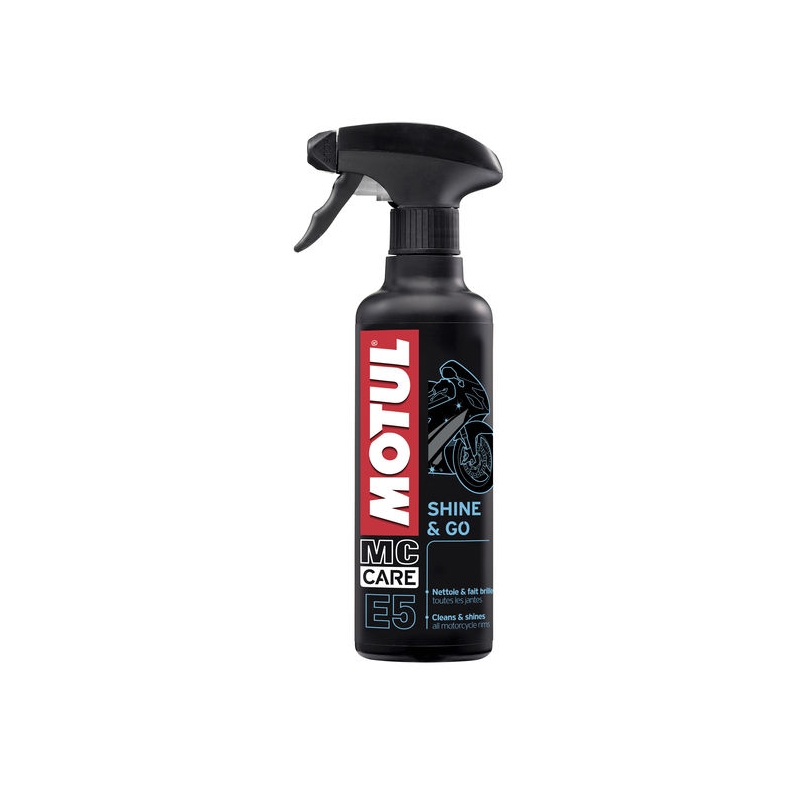 Motul E5 Shine and Go plastmasas apstrādes aerosols 400 ml