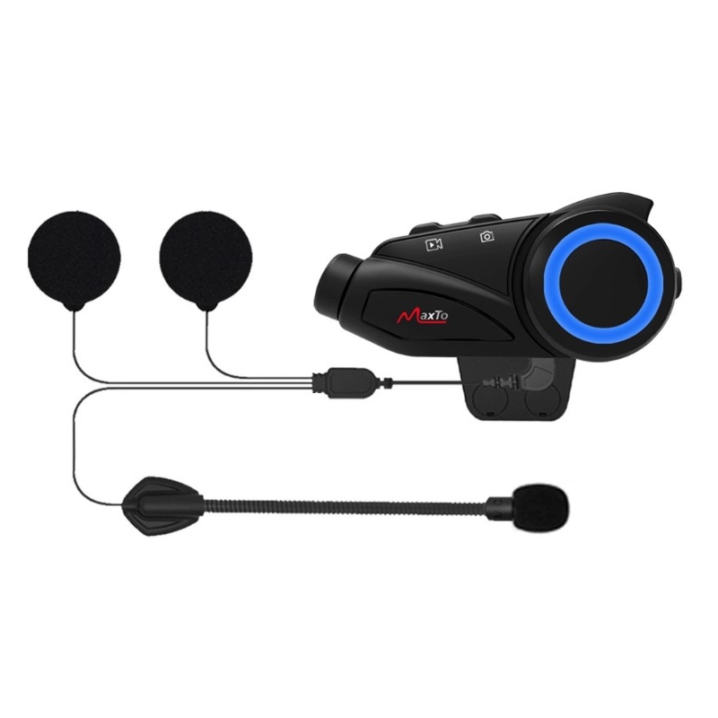 Bluetooth interkoms MaxTo M3 ar FULL HD kameru SONY