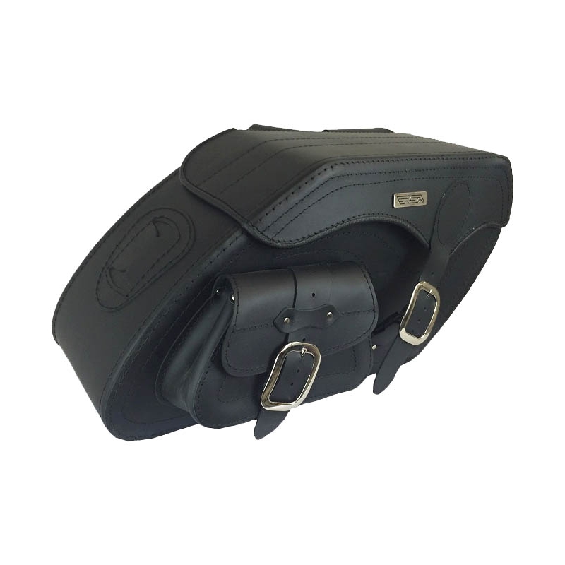 Ādas motocikla bagāžnieki RSA-5A