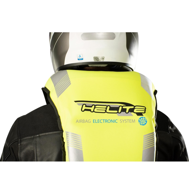Elektroniskā drošības spilvena veste HELITE e-Turtle fluo dzeltena