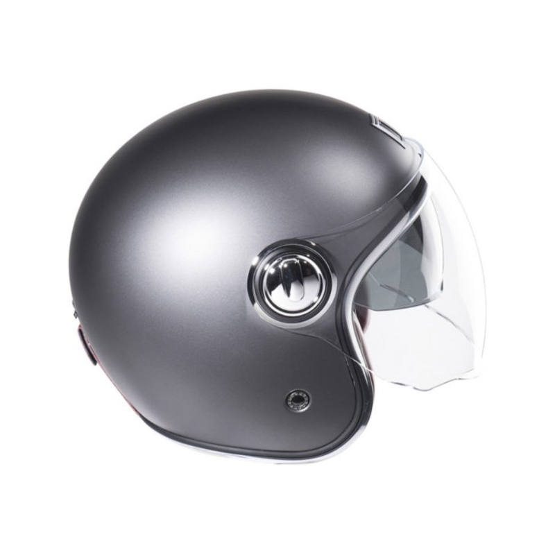 Atvērt ķivere NOX PREMIUM Heritage sudraba matēta