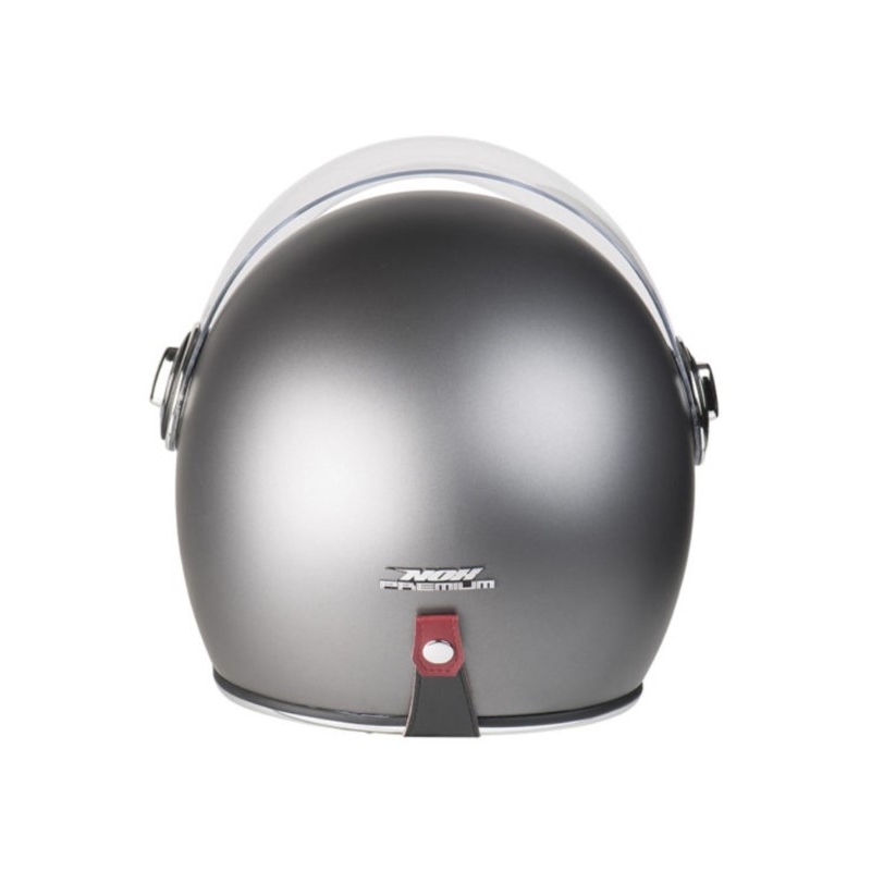 Atvērt ķivere NOX PREMIUM Heritage sudraba matēta