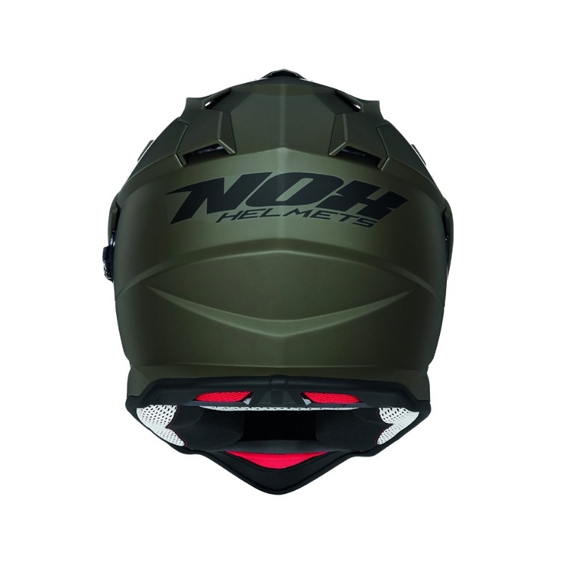 Enduro ķivere NOX N312 zaļa matēta