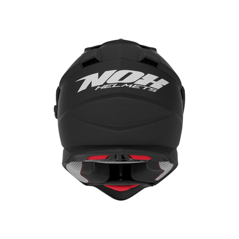 Enduro ķivere NOX N312 melna matēta