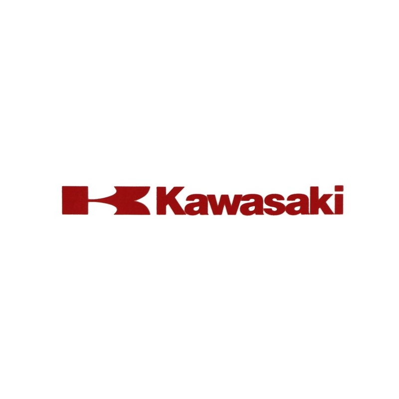Kawasaki uzlīme sarkana