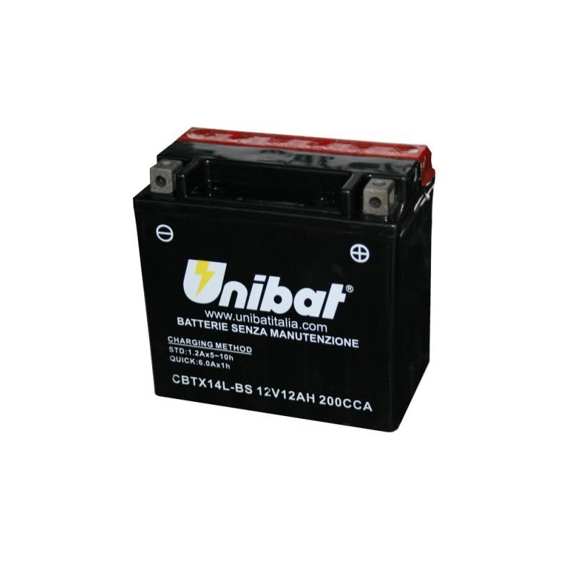Baterie bezúdržbová Unibat CBTX16-BS, 12V 14Ah