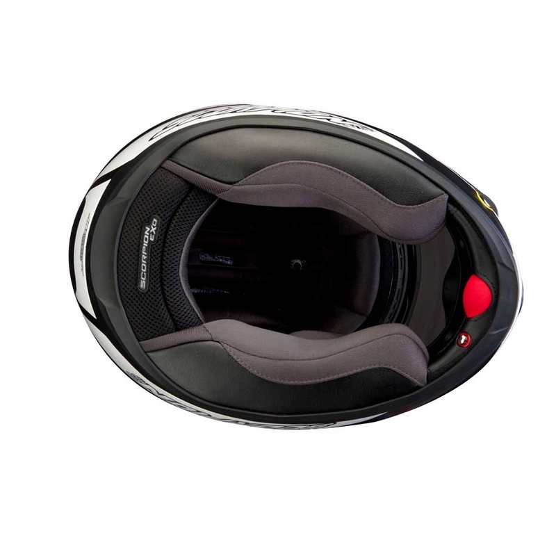 Integrální přilba Scorpion EXO-410 Altus bílo-černá výprodej